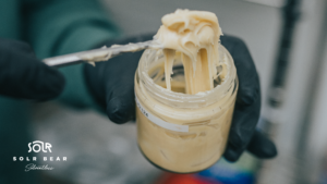 Sungrown Farms Vendor Day cannabis event at Dank’s Edmonds featuring Solr Bear, Full Spec, Thrills, Drops, and PICC premium products.